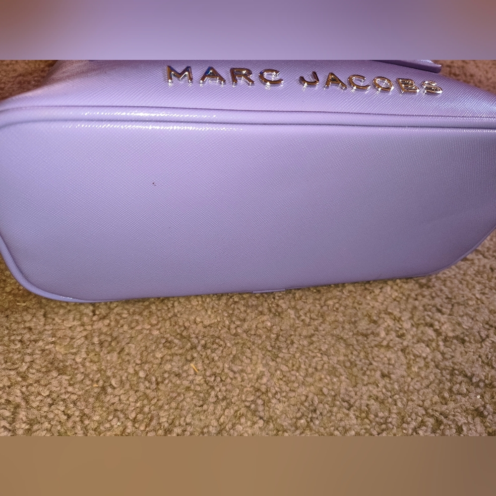 Marc Jacobs Purple Medium Satchel with Dome Shape and Silver Hardware - Picture 4 of 12